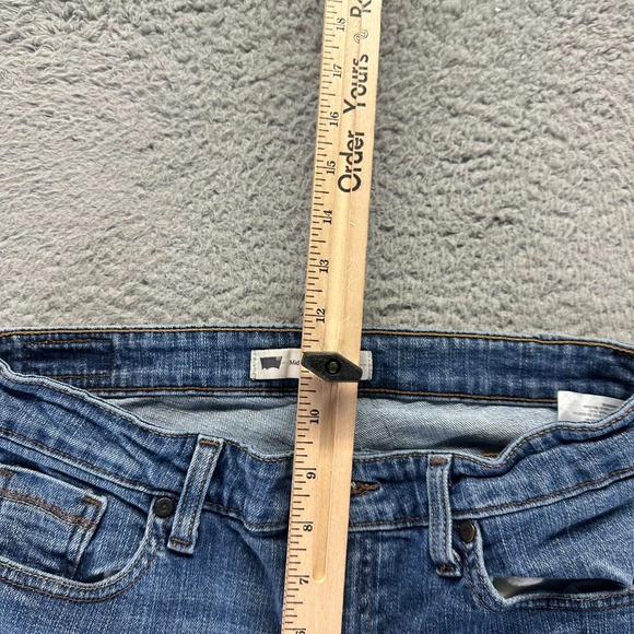 Vintage Levi's Jeans Womens 8 Blue Cotton Denim Skinny Leg Mid-Rise Stretch USA - Picture 4 of 12